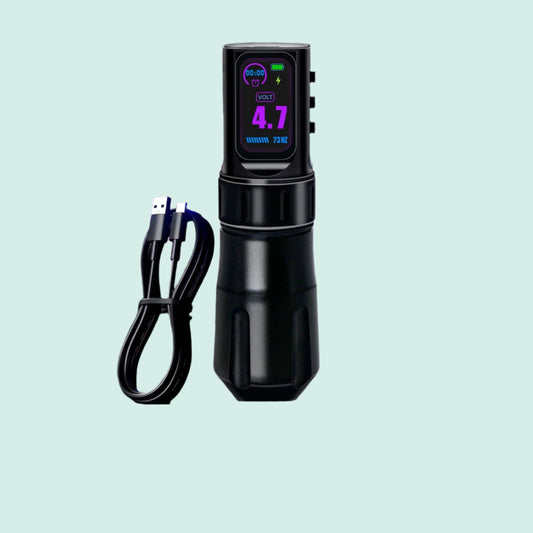 Wireless Tattoo Pen Machine IPS Display