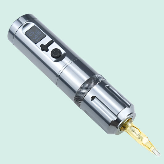 2022 New Arrival 2200mA Lithium Rechargeable Battery Wireless Rotary Tattoo Pen Machine with Long Stroke-1