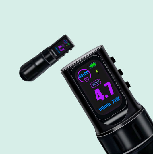 Wireless Tattoo Pen Machine IPS Display