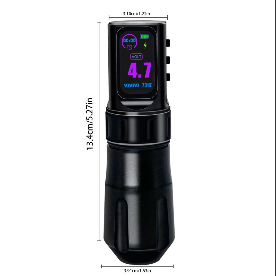 Wireless Tattoo Pen Machine IPS Display
