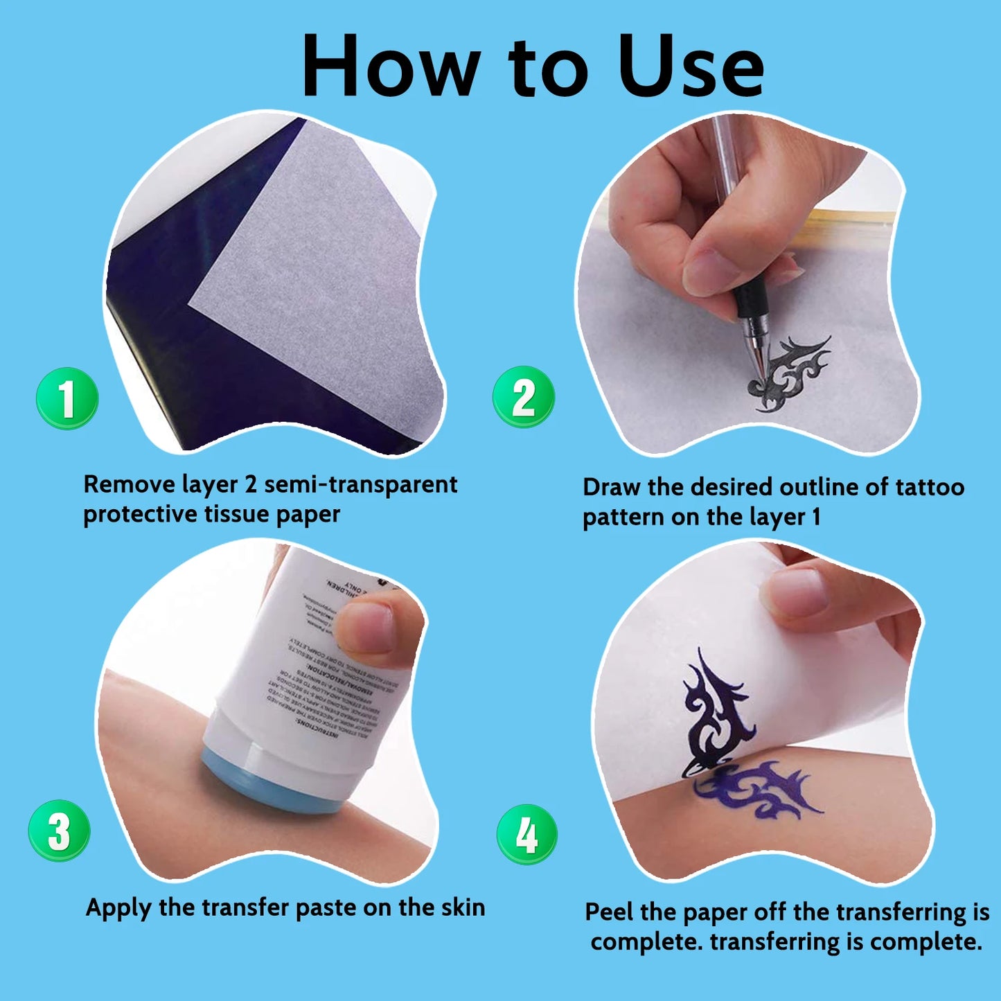 Tattoo Transfer Paper A4 Size
