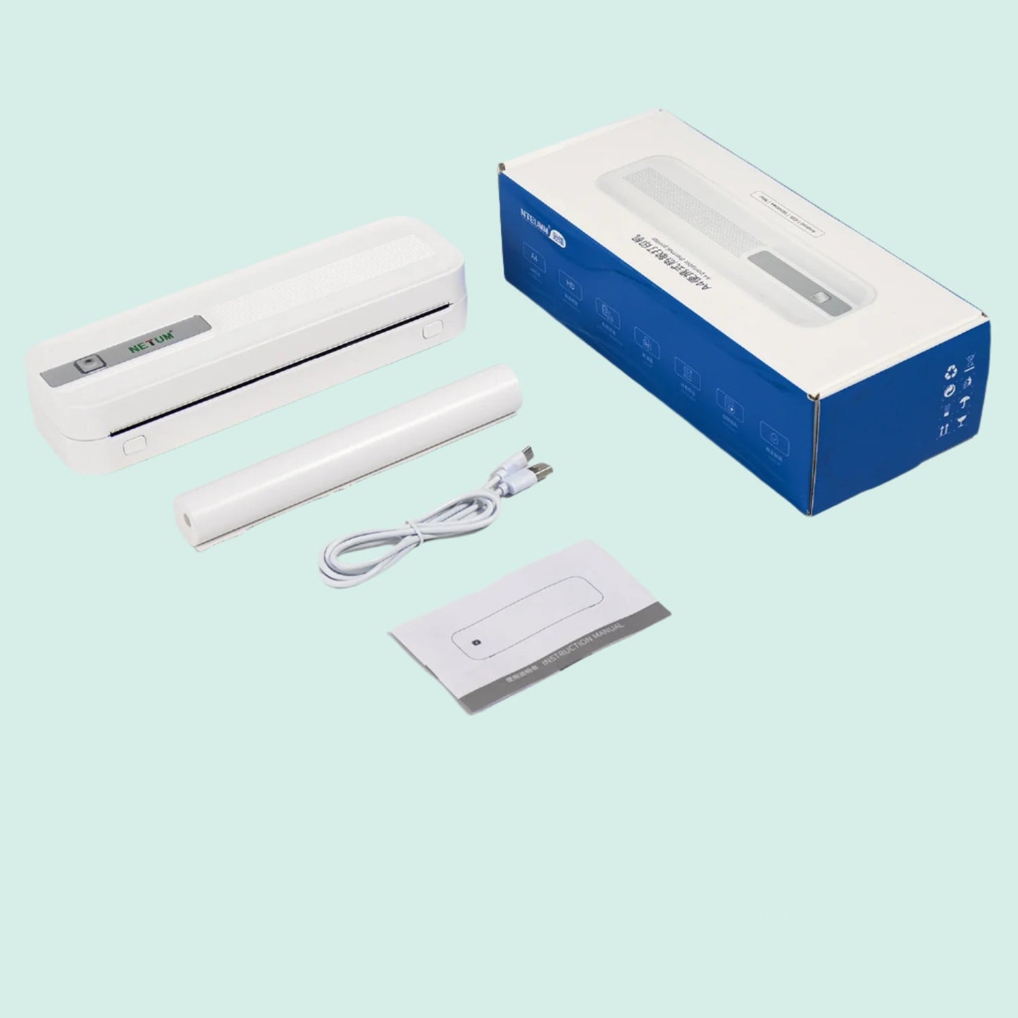 Mini Printer Portable Bluetooth