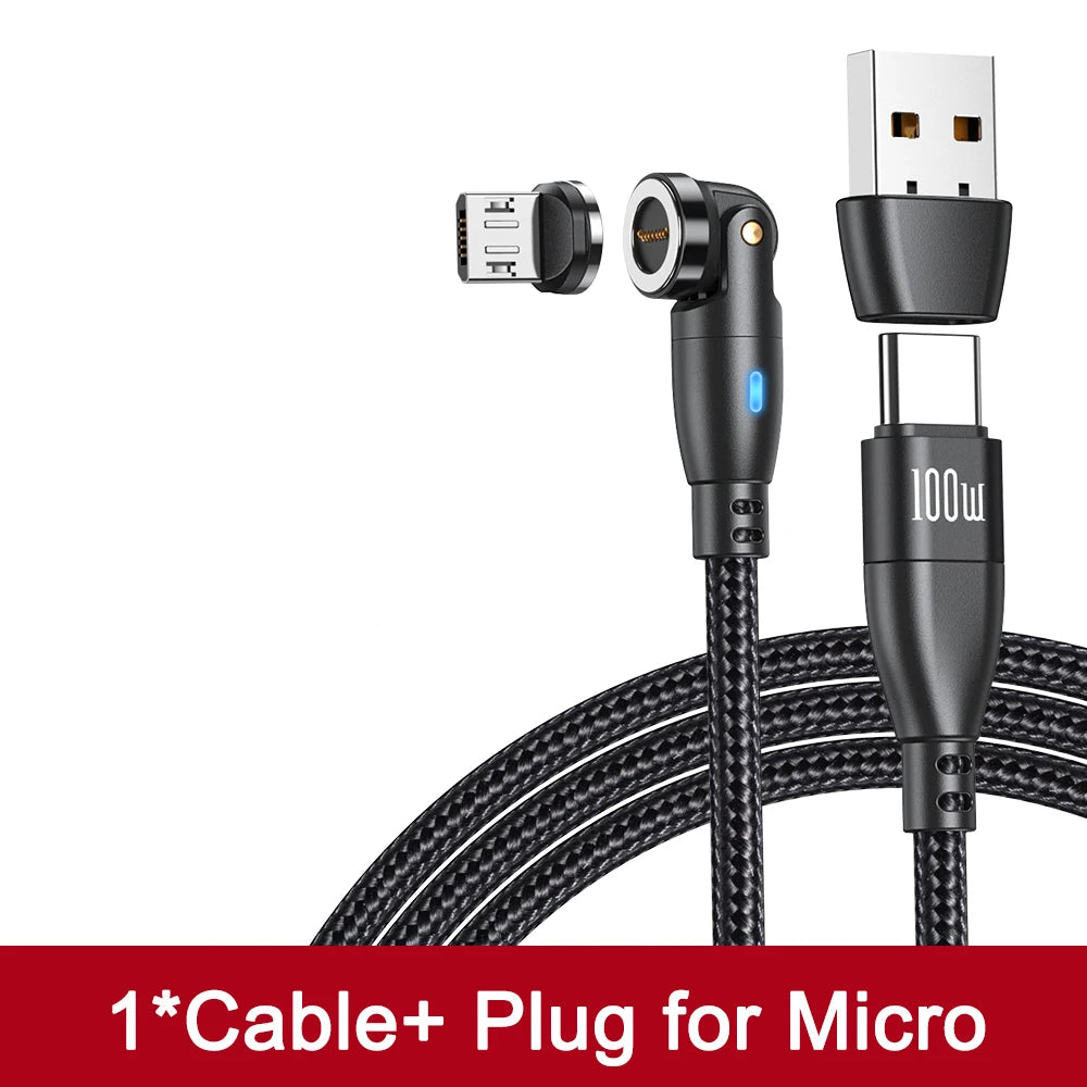 Magnetic USB-C Cable Fast Charging