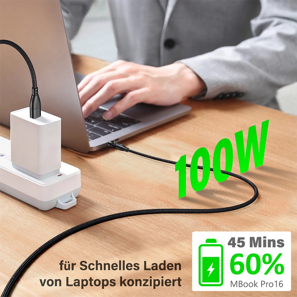 Magnetic USB-C Cable Fast Charging