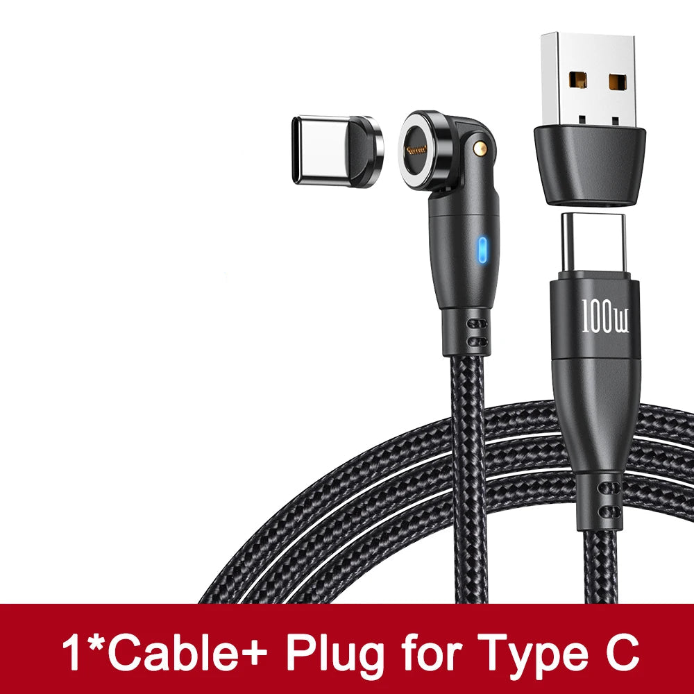 Magnetic USB-C Cable Fast Charging