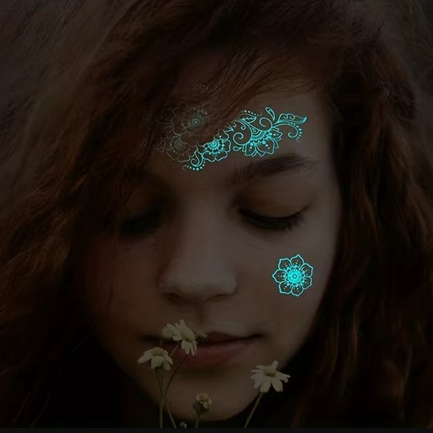 Glow in the Dark Tattoo Stickers