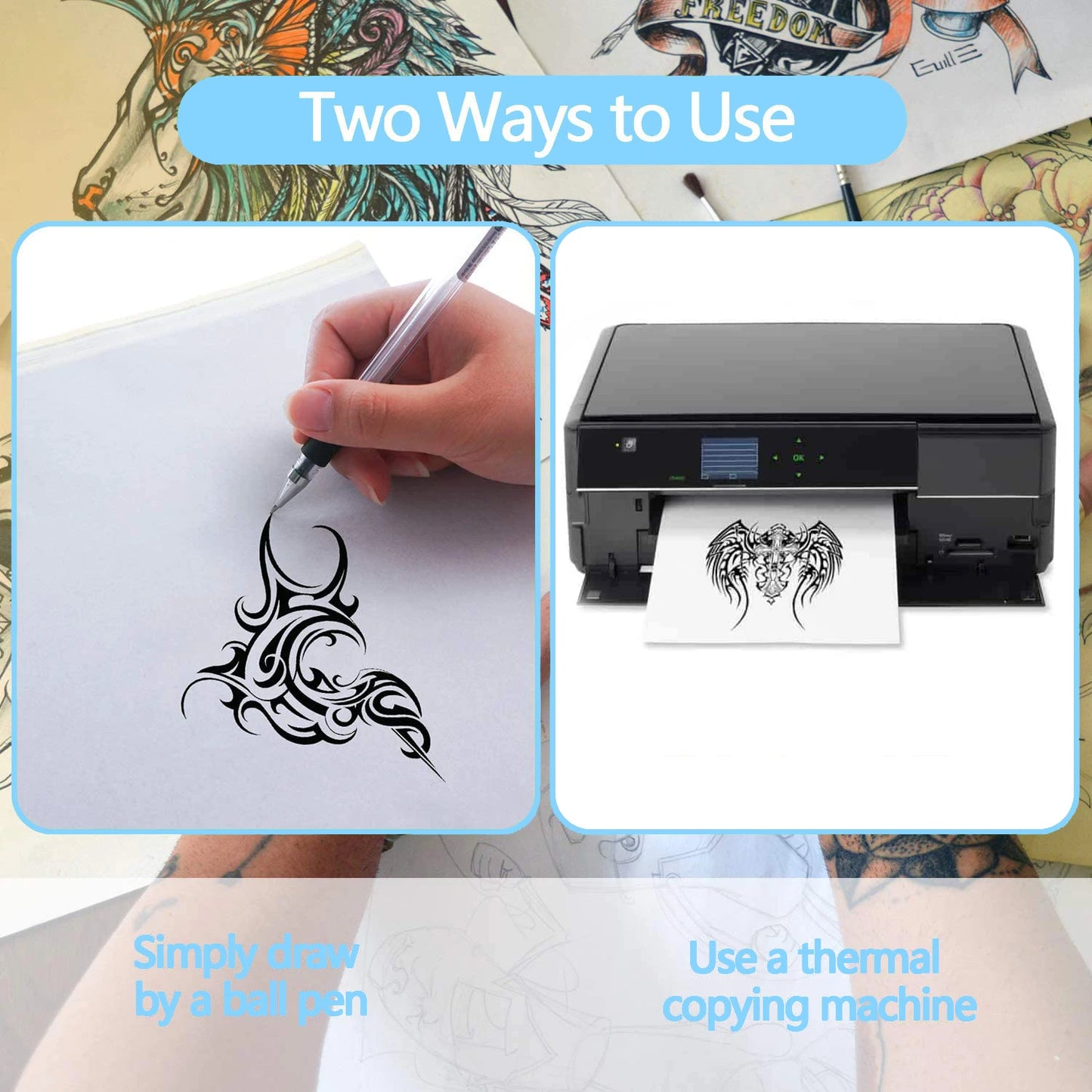 Tattoo Transfer Paper A4 Size